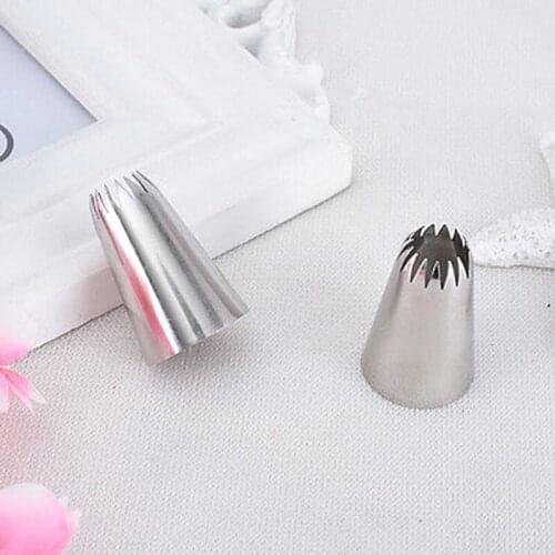 Head Bakery Pastry Tips Cake Decorating Tool Stainless Steel Icing Piping Nozzle Cake Cream Decoration