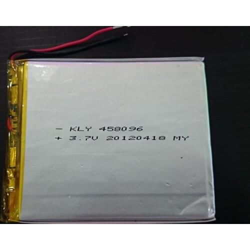 3.7V polymer lithium battery 4580969 inch flat built-in battery MDI 4000mAH Rechargeable Li-ion Cell