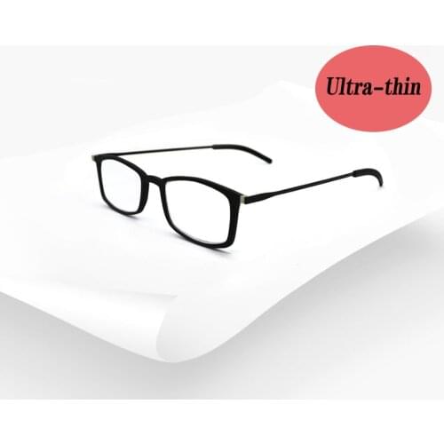 Fashion Thinoptics Reading Glasses For Men Women Ultra-Thin Anti-blue Light Glasses Reading Special Eyeglasses Clear Unisex NEW