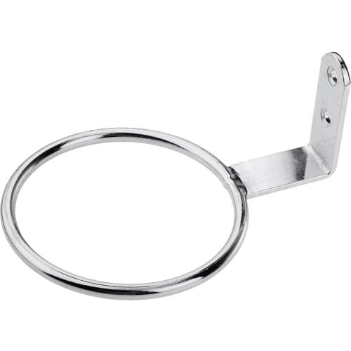 Wall Mounted Hair Dryer Hanger Iron Blower Holder Organizer Chrome Finish