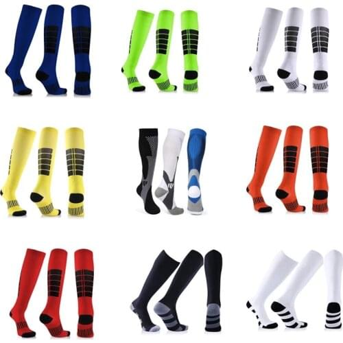1/3/4 Pairs Compression Socks Women Men Knee High Sports Socks For Running Marathon Cycling Edema Diabetes Varicose Veins Socks