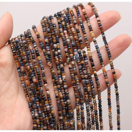 New Style Natural Stone Bead Section Peter Stone Small Beads For DIY Jewelry Making Necklace Bracelet Earrings Accessory