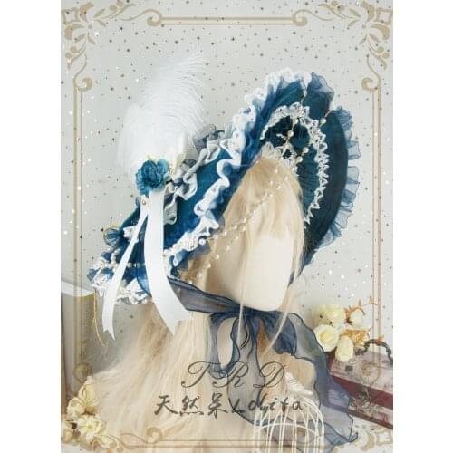Original Design Edition Japanese Lolita Hat Cosplay Princess Original Design Edition Japanese Lolita Hat Cosplay Princess Sweet