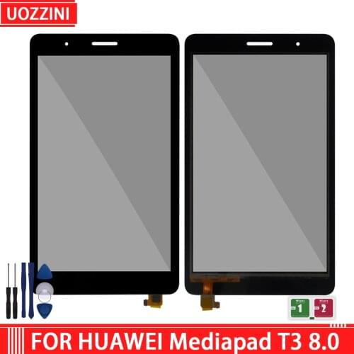 8" Touch For Huawei Mediapad T3-8 T3 8 KOB-L09 KOB-W09 T3 Touch Screen Digitizer Front Glass Replacement For huawei T3 8.0+Tool