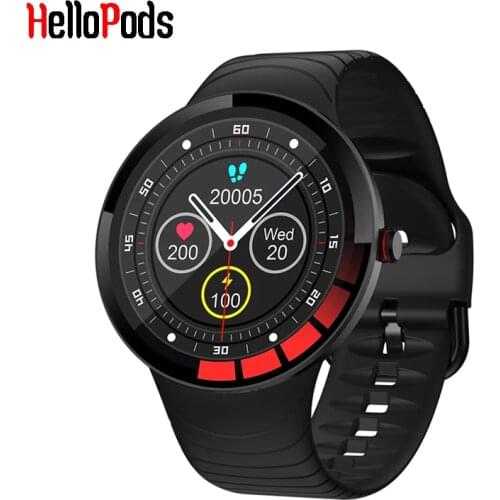 E3 Smart Watch Sports Men Women IP68 Waterproof Full Touch Screen Round Shape Fitness Tracker Smartwatch for Android IOS Phone