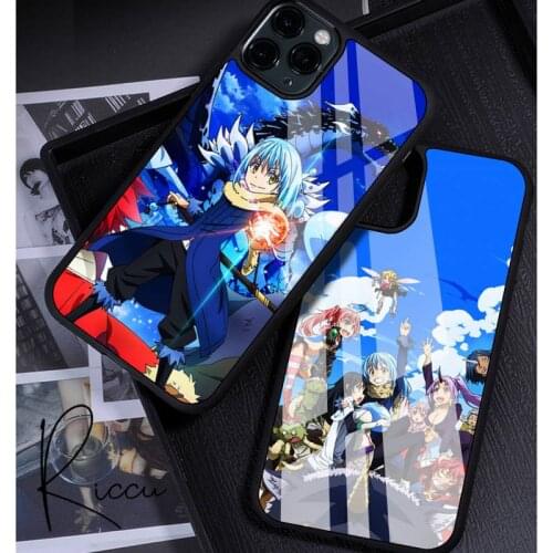 Tensei Shitara Slime Datta Ken Phone Case Rubber for iPhone 12 11 Pro Max XS 8 7 6 6S Plus X 5S SE 2020 XR 12 Mini case