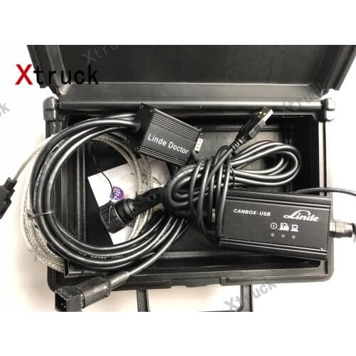 For Linde canbox USB Doctor with linde pathfinder software for Linde forklift truck diagnostic scanner tool