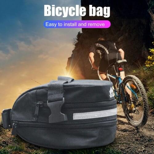 Bicycle Cycling Saddle Bags Case MTB Road Bike Frame Mobile Phone Holder Pouch Seatpost Bag Basket Cycling Accessories