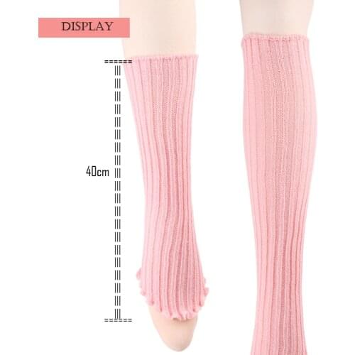 Girls Women Professional Autumn Winter Legwarmer For Latin Ballet Yoga Ballerina Warm Legging Socks for Knitted Dance-Sportswear
