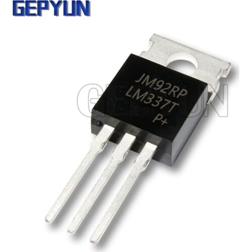 10PCS LM337T LM337 TO-220 TO220 voltage regulator Transistor Gepyun