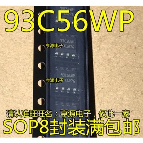 10pieces M93C56-WMN6TP 93C56WP SOP-8