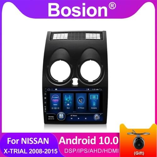 Bosion Android 10 Car DVD Multimedia Player For NISSAN X-TRIAL 2008-2015 GPS Navigation IPS DSP 4GB+64GB Car Radios 2 din
