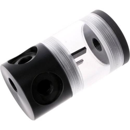 50mm Diameter G1/4" Cylinder Reservoir Tank 9/19/40cm For Computer Water Cooling