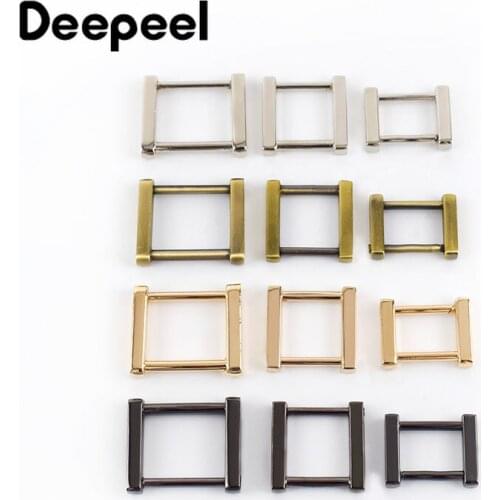 Deepeel 5Pcs Removable Metal Buckle For Bag Strap Handle Clasp Screw DIY Bags Chain Hanger Hooks Dog Collar Buckles Accessories