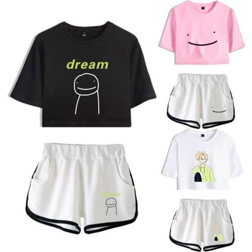 Dream Was Taken Tshirt Shorts Dreamwastaken Funny Dream Team Printing Costumes T shirt Shorts Sport Suits Tees Sets Girls Women