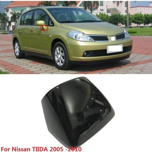 CAPQX For Nissan TIIDA 2005-2010 Outside Rear View Mirror Cover Rearview Mirror Shell Reversing Mirror Base support Garnish Cap