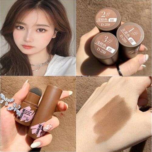 Natural Waterproof Hair Shadow Powder Modification Hairline Powder Mushroom Head Puff Hair Line Edge Optimizer Hair Growth