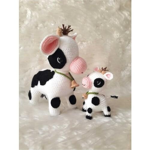 OYUNCAKPARK Buzu Sevimli Buzağı Organik Oyuncak EL YAPIMI buzağı el işlemesi bebekler süsler