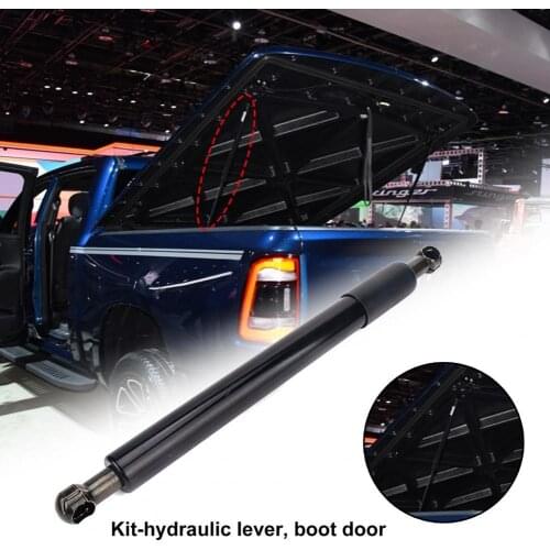 Carbon Steel Universal Rear Trunk Hood Prop Rod DZ43301 Black Lift Strut Easy Operation