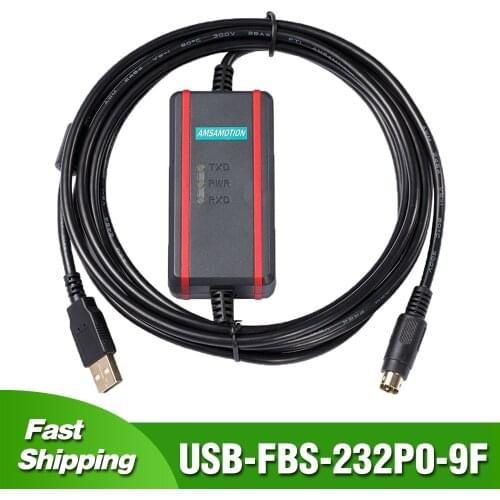 USB-FBS-232P0-9F For Fatek FBS/B1Z Series PLC Programming Cable Download Line