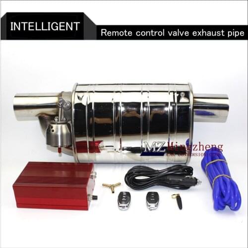Exhaust System Stainless Steel Electric Exhaust CutOut Valve With Electronic Remote Control Switch Muffler exhaust pipe