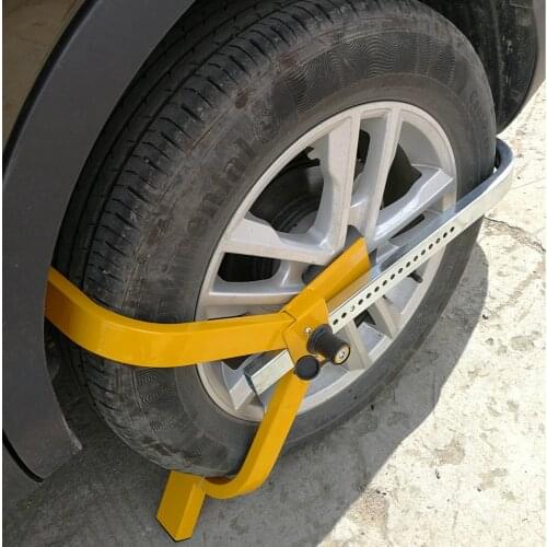 Car Lock Tire Claw Parking Locks Anti Theft Wheel Lock Clamp Boot Car Truck RV Boat Trailer Fit R13 R14 R15