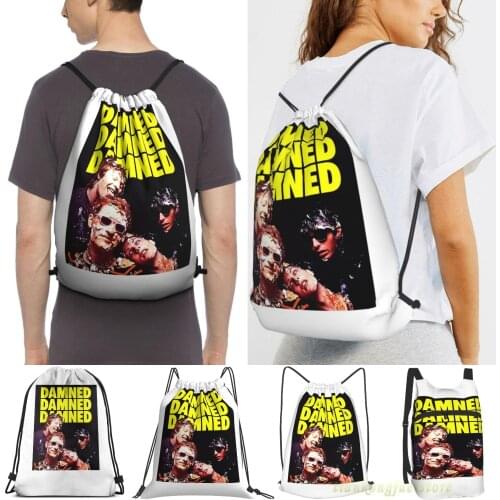 The Damned(3) Women Purpose Drawstring Backpack Bags Men Outdoor Travel Backpacks For Gym Training Swimming Fitness Bag