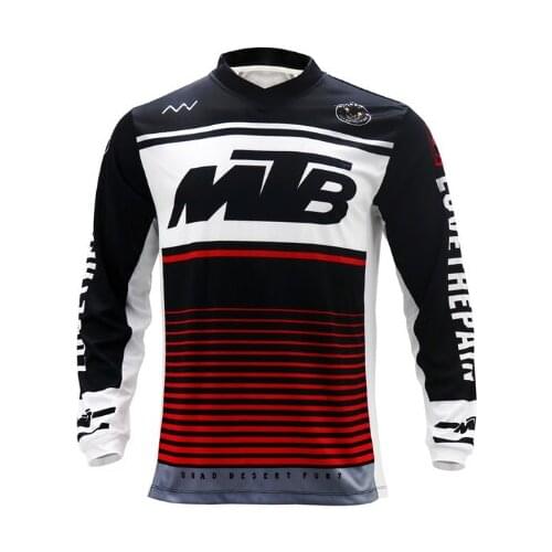 2021 Off Road Downhill Jersey Motorcycle Clothing Mountain Bike Cycling Shirt Woman Gym Sports Quick Dry Long Sleeve Mens