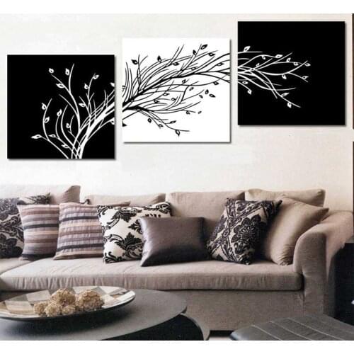 3D DIY Diamond Embroidery,5D Diamond painting,Diamonds mosaic Special rhinestone cross stitch,Abstract black and white tree