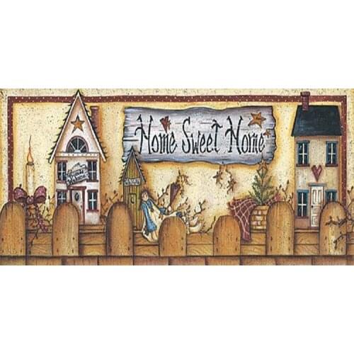 5d DIY Birds Nest Letters Sweet Home Diamond Painting Full Drill Diamond Embroidery Cross Stitch Mosaic Craft Kit Decor Gift