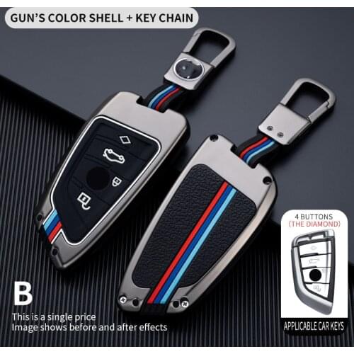 Car Key Case Cover Key Bag For F20 G20 G30 X1 X3 X4 X5 G05 X6 Accessories Car-Styling Holder Shell Keychain Protection