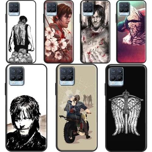 The Walking Dead Daryl Dixon Cover For OPPO Realme 8 6 7 Pro Q3 C3 C11 C15 GT Case For OnePlus 8 Pro 9 Pro 8T Nord 9R