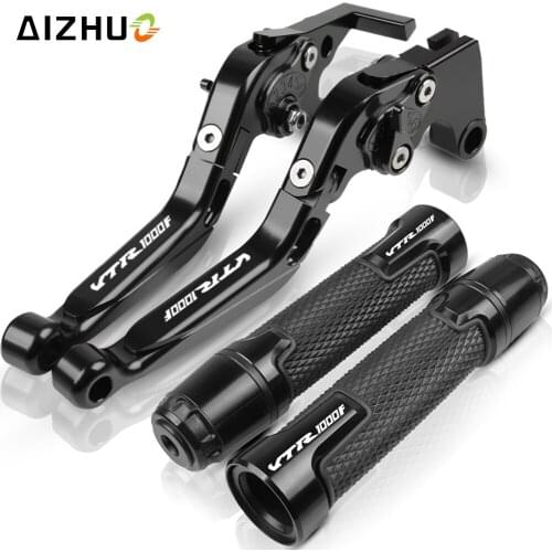 For Honda VTR1000F FIRESTORM VTR1000 VTR 1000 F 1998-2005 2004 2003 2002 CNC Aluminum Motorcycle Brake Clutch Lever Handle Grips