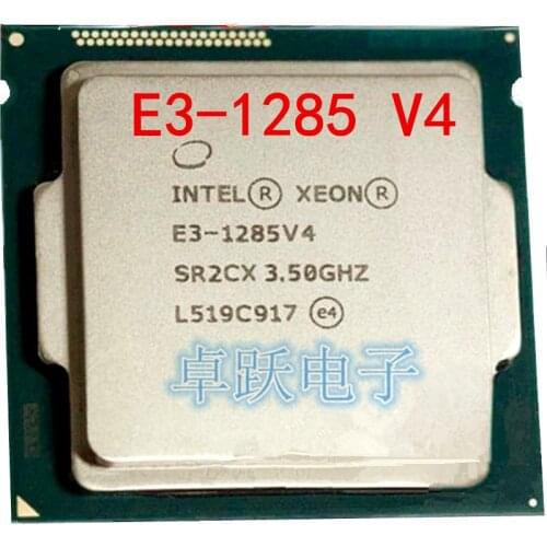 E3-1285V4 CPU 3.50GHz 6M LGA1150 Quad-core Desktop E3-1285 V4 processor E3 1285 V4 E3 1285V4
