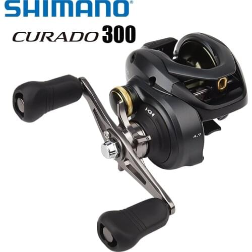 NEW SHIMANO CURADO 300 301 300HG 301HG 5+1BB SVS Braking System Saltwater Low Profile Casting Fishing Reel Fishing Tackle