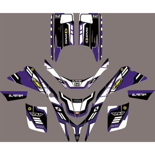 3M Dirt Bike GRAPHICS Motorcycle DECALS STICKERS FOR YAMAHA YFS 200 Blaster All Years