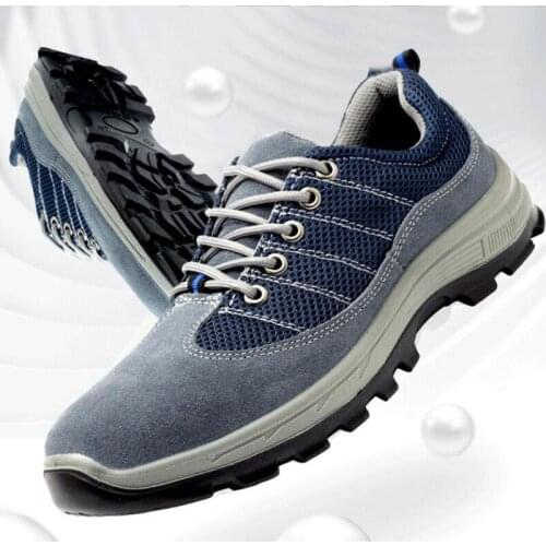 Indestructible Safety Shoes Puncture-Proof Wear Resistant Protective Safety Shoes Flexibility Industrial Work Shoes Dropshipping