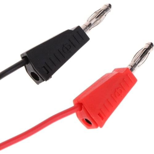 2021 New BNC Q9 to Dual 4mm Stackable Banana Plug with Socket Test Leads Probe cable 1m