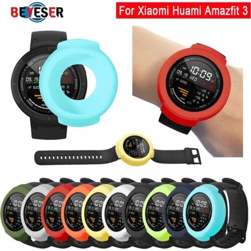 NEW Protective Cover for Amazfit Verge Watch 3 protector Cases for Xiaomi Huami Amazfit 3 Verge Accessories soft silicone case