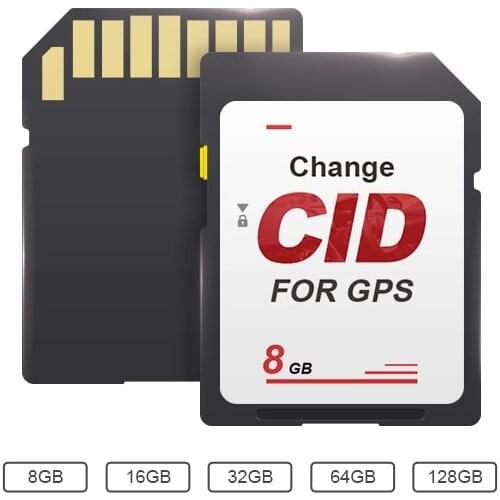 OEM / ODM 10PCS black 8GB chang CID SD card 32GB memory card UHS-I flash memory card 128GB 512GB high speed up to 85M navigation