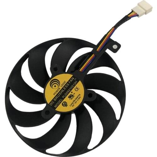 PLD09210S12H 7Pin RTX2080 RTX2080Ti GPU Card Cooler Fans For ASUS ROG STRIX RTX 2080 2080 Ti GAMING Cards Cooling