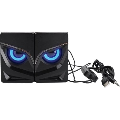 SADA V-128 Desktop Mini USB 2.1 Computer Speaker stereo surround Subwoofer music speakers Mobile Phone Notebook