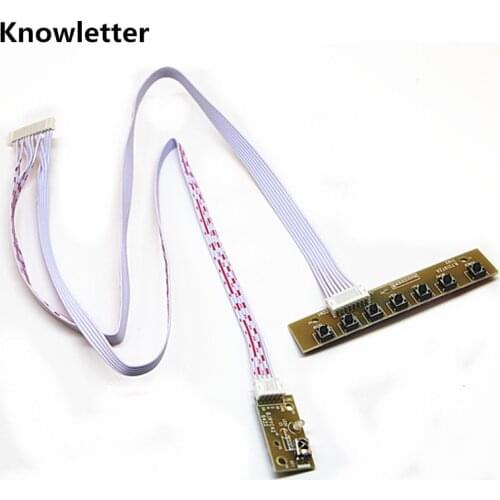 SKR.03 8501, DS. D3663LUA. A8 general press button 7 button, LCD drive pad button