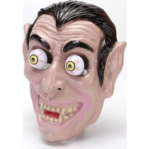 Horror Clown Mask Vampire Plastic PVC Prop Halloween Cosplay Theme Carnival Adult / Child Masks 03