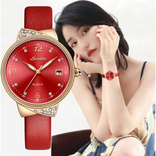 SUNKTA Ladies Quartz Watch