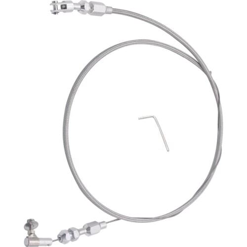36 Inch Throttle Cable Braided Stainless Steel Universal Accelerator for Mopar Ford GM Chevrolet
