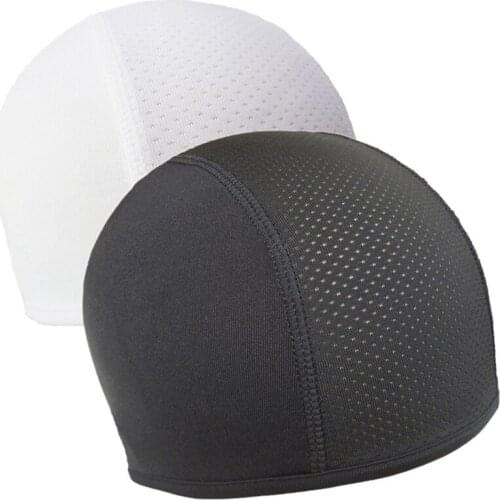 Helmet Inner Cooling Cap Moisture Wicking Cooling Skull Cap Sweat band Helmet Inner Liner Beanie Cap motorcycle Accessories