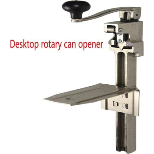 1PC Large Desktop Rotary Can Opener Canned Knife Western Restaurant Hotel Can Tool Opener Cans Opened About 40cm
