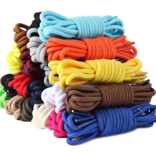 160cm/63'' Adults Strong Round Shoelaces Shoestrings Shoelace Shoe Laces Cord Ropes fot Martin Boots Sports Shoes