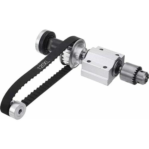 Small Lathe Accessories Trimming Belt JTO/B10/B12/B16 Drill Chuck Set DIY Wood Woodworking